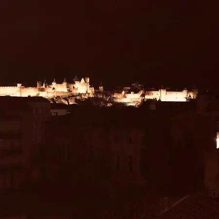 Le 11 Vue Cite Medievale Apartmán Carcassonne